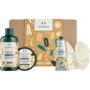 The Body Shop Almond Milk Nourish & Flourish Almond Milk Gift Box