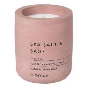 blomus Scented Candle Withered Rose Sea Salt Sage 114 g