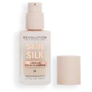 Makeup Revolution Skin Silk Serum Foundation F2