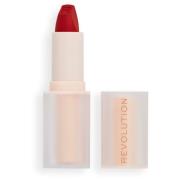 Makeup Revolution Lip Allure Soft Satin Lipstick CEO Brick Red
