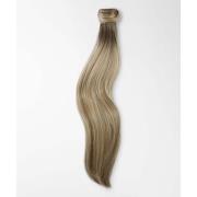 Rapunzel of Sweden Vegan Fibre Clip-in Ponytail Straight  Dark As