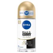NIVEA Black & White Silky Smooth Roll On 50 ml