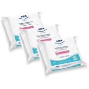 LEA Women Make Up Remover Wipes Rosehip x 3