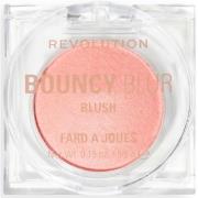 Revolution Beauty London Bouncy Blur Blush Light As A Cloud Peach