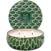 Voluspa Noble Fir Garland Holiday Collection 3-Wick Tin Candle 34