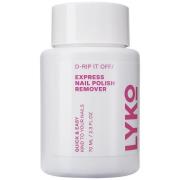 By Lyko D-rip it off express nail polish remover 70 ml