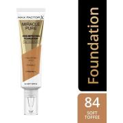 Max Factor Miracle Pure Skin Improving Foundation 84 Soft Toffee