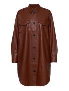 Marie Shirt Dress DESIGNERS, REMIX Brown