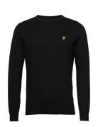 Cotton Merino Crew Jumper Lyle & Scott Black