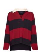 D1. Knitted Relaxed Heavy Rugger GANT Red