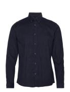 Fine Corduroy Shirt L/S Lindbergh Navy