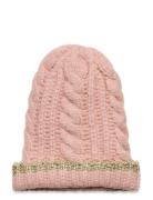 Horizon Knit Hat En Fant Pink