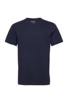 Slhnorman180 Ss O-Neck Tee S Selected Homme Navy