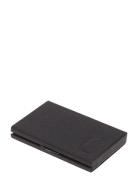 Personal Card Holder Design Letters Black