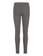 Stripe Leggings Papu Black