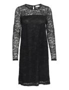 Kasita Lace Dress Kaffe Black