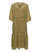 Dress In Green Checks Coster Copenhagen Green