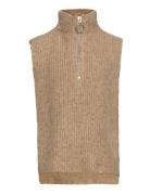 Grete Vest Knit Grunt Beige