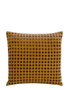 Gingham 50X50 Cm Compliments Yellow