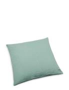 Bente Linen Pillow Monday Sunday Green