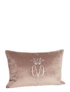 Pillow Case Royal Beige/Grå 40X60 Cm Carolina Gynning Beige