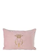 Pillow Case Royal Rosa/Guld 40X60 Cm Carolina Gynning Pink