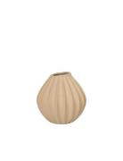 Vase 'Wide' Xl Keramik Broste Copenhagen Beige