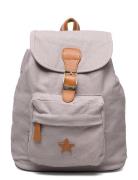Baggy Back Pack, Rose Lavender With Leather Star Smallstuff Purple