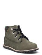 Pokey Pine 6In Boot With Side Zip Timberland Grey