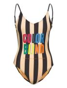 W. Colorblind Swimsuit Svea Patterned