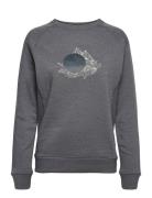 W F2F Organic Cotton Sweater Helly Hansen Grey