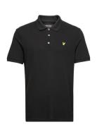 Plain Polo Shirt Lyle & Scott Black