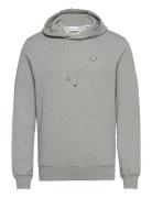 Hood Basic Badge Sweat - Gots/Vegan Knowledge Cotton Apparel Grey