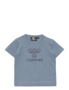 Hmlmads T-Shirt S/S Hummel Blue