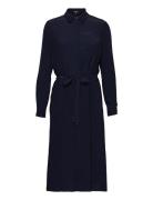 Shirt Dress With Lenzing™ Ecovero™ Esprit Collection Navy