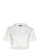 Lemongrass Crop Shirt OW Collection White