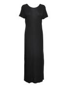 Frida Viscose Jersey Dress Marville Road Black