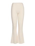 Rib Flare Pant.slubb Helmut Lang Cream