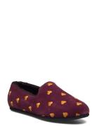 Hums Mustard Heart Loafer Hums Purple