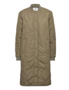 Jdylucy Quilt Long Jacket Otw Lo Jacqueline De Yong Khaki