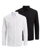 Jjjoe Shirt Ls 2 Pack Mp Jack & J S Black