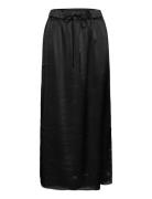 Slflyra Mw Midi Skirt B Selected Femme Black