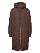 Ektraiw Hood Coat InWear Brown