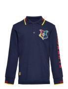 Long-Sleeved Polo Harry Potter Patterned