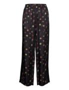 Gia - Mid Rise Wide Leg Printed Elasticated Trousers Scotch & Soda Pat...