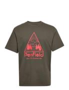 Triangle Mountain Graphic Ss T-Shirt Penfield Khaki