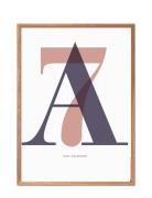 Ilwt-A7-Terracotta Poster & Frame White