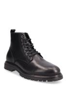 Biagil Laced Up Boot Soft Texas Bianco Black