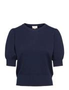 Liva Knit Tee Minus Navy