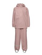 Basic Rainwear Set -Recycle Pu CeLaVi Pink